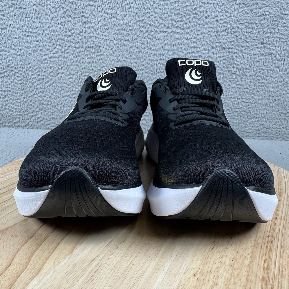 Topo Athletic Atmos 2 Womens Size 9 Black White Road Running Shoes 5mm Drop - Picture 2 of 13